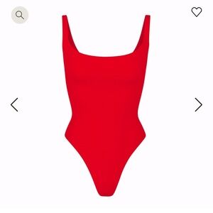 NWT Skims Red Bodysuit